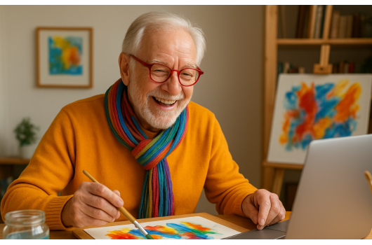 Actividades Online para Jubilados y Adultos Mayores.